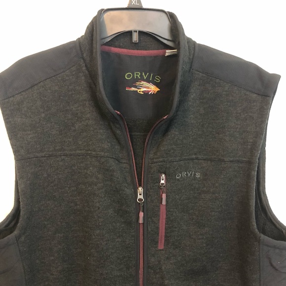 Orvis Jackets & Coats Orvis Mens Fleecenylon Vest Poshmark